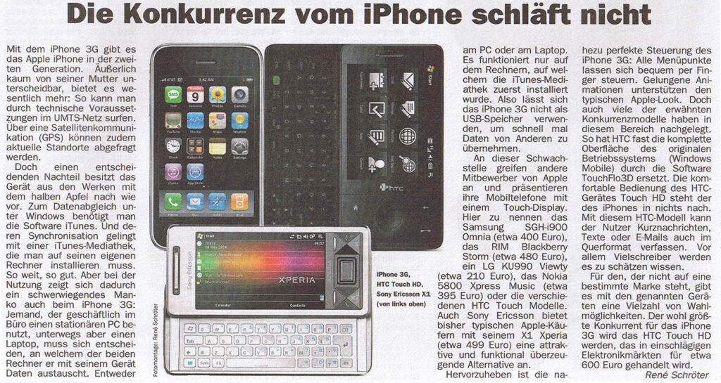 Vergleich der neuen Smartphones