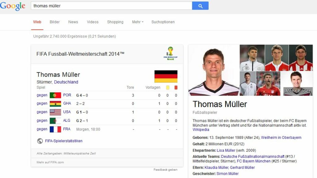 Google Thomas Müller