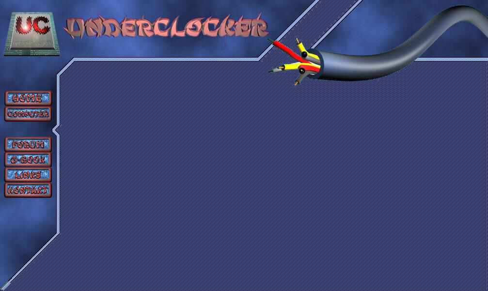 Meine erste Webseite: Bild von Underclocker