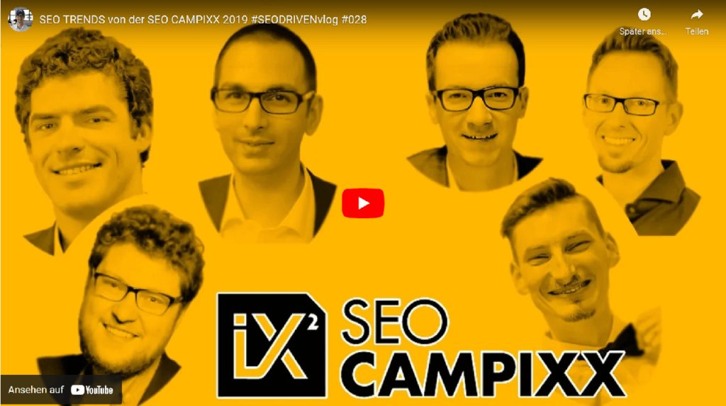 Seodriven Interviews auf der Seocampixx 2019